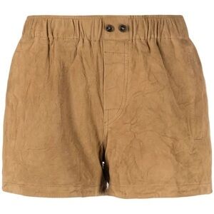 ZADIG & VOLTAIRE PAXI DAIM FROISSE SHORT GOAT Leather Size 36 / Small Retail 398